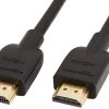 Câble HDMI haute vitesse Amazon Basics (18 Gbit/s, 4K/60 Hz) - 2 metres, noir