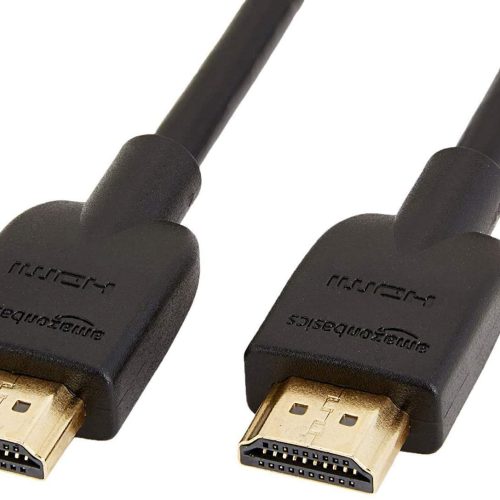 Câble HDMI haute vitesse Amazon Basics (18 Gbit/s, 4K/60 Hz) - 2 metres, noir