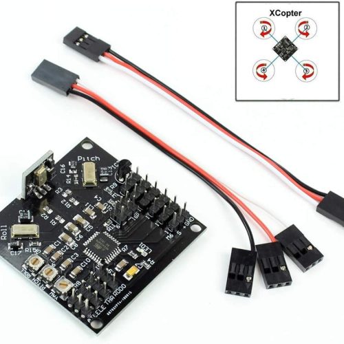 Alternative view of QWinOut DIY 2.4G 8CH KK V2.3 F450 Cadre RC Quadcopter 4-Axe UFO Unassembly Kit RTF/ARF Drone (Version KK FC)