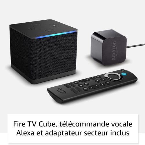 Fire TV Cube | Lecteur multimédia en streaming | Mains-libres avec Alexa | Wi-Fi 6E | 4K Ultra HD – Image 3