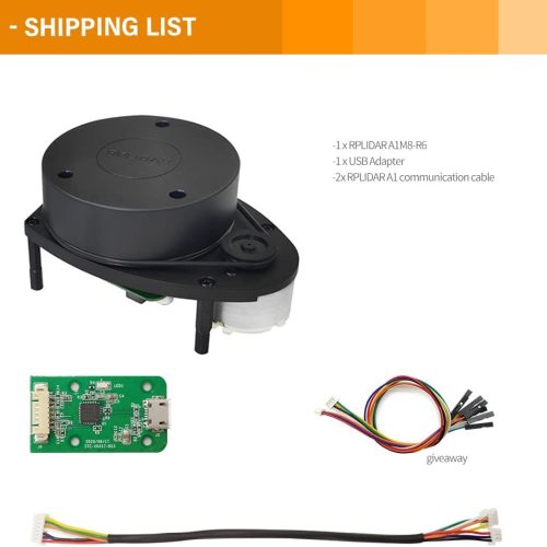 RPLIDAR A1M8 2D 360 degrés 12 mètres scanner de capteur LIDAR – Image 3