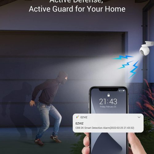 EZVIZ SMART HOME BATTERY CAMERA CS-CB8 2K / 3MP – Image 6
