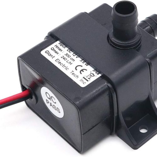 Pompe à eau submersible sans balais ultra-silencieuse AD20P-1230C, 12 V CC, 3 m, 240 l/h, avec câble de 45 cm – Image 5
