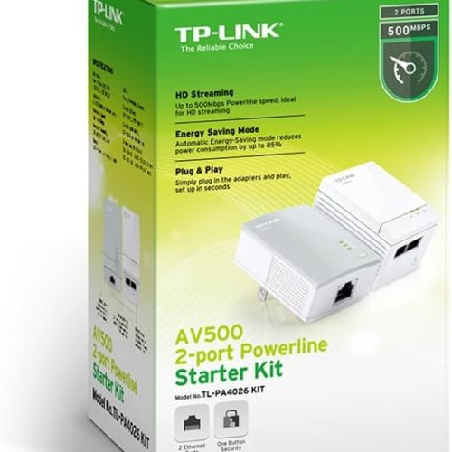 TP-Link AV500 Kit de démarrage CPL 2 ports, jusqu'à 500 Mbps (TL-PA4026 KIT) – Image 5