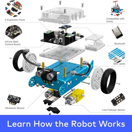 Kit robot Makeblock mBot, projets STEM pour enfants âgés de 8 à 12 ans – Image 3