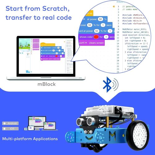 Kit robot Makeblock mBot, projets STEM pour enfants âgés de 8 à 12 ans – Image 9