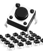 Alternative view of Bouton-poussoir  4 broches 20 pièces SPST Dip interrupteur tactile