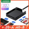 UGREEN LECTEUR CARTE 30231 USB 3.0 MULTIFUNCTION CARD READER 1M NOIR