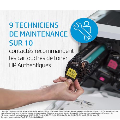 TONER HP-131A JAUNE ORIGINAL – Image 4