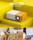 Alternative view of Mini Vidéoprojecteur Portable YG-300