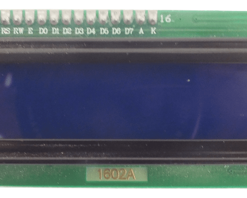 Écran LCD1602, rétroéclairage gris, 5 V