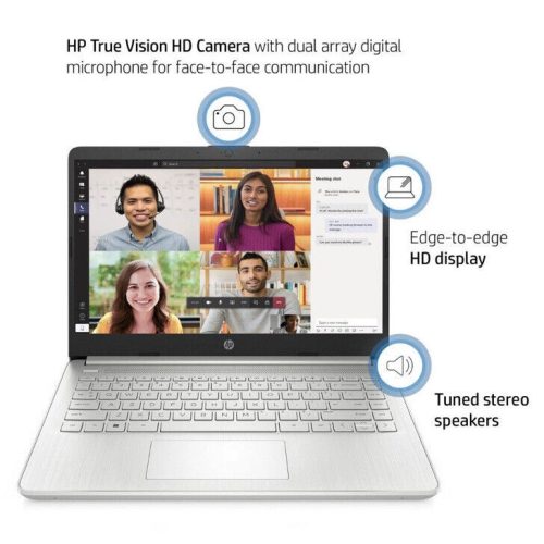 Alternative view of HP 14-DQ2078WM CORE I5 11TH 8GB/256GB SSD 14 POUCE