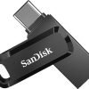 SanDisk 32GB Ultra Dual Drive Go USB Type-C Flash Drive, Black - SDDDC3-064G-G46