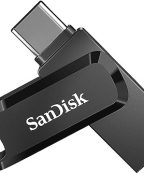 SanDisk 32GB Ultra Dual Drive Go USB Type-C Flash Drive, Black - SDDDC3-064G-G46