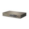 TENDA SWITCH 16 PORTS PoE+ TEF1118P-16-150W