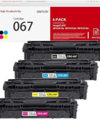 Alternative view of TONER CANON 067 Noir, Bleu, Jaune ,Rouge