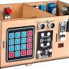 Kit d'apprentissage IoT pour maison intelligente pour Arduino, modèle de maison en bois