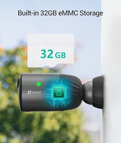 Alternative view of EZVIZ SMART HOME CAMERA CS-BC1C 2MP eLIFECAMERA SURVEILLANCE