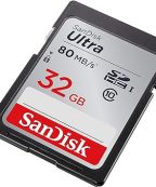 SANDISK CARTE MEMOIRE SD 32GB ULTRA SDHC UHS-I CARD CLASS 10 80MB/S – Image 3