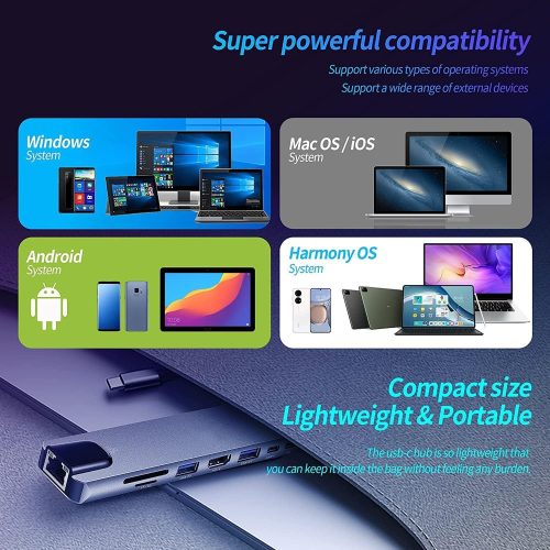 ADAPTER TYPE-C TO HDTV 8 IN 1 / RS-TCHD8IN1 – Image 6