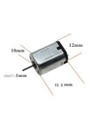 Lot de 4 micro moteurs CC 3-3,7 V CC, moteur haute vitesse 22 000 tr/min avec hélice CW CCW – Image 3