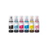 Bouteille d'encre Epson EcoTank 108 d'origine pour L8050 Noir Magenta Jaune Cyan Cyan (lc) Magenta (ml))