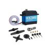 Servomoteur numérique OGRC 35 kg Servo de direction à couple élevé Servo sans noyau RC Servo  (angle de contrôle 270 °)