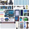 KIT DE DÉMARRAGE ELEGOO UNO PROJECT SUPER AVEC TUTORIEL ET CARTE UNO R3 COMPATIBLE AVEC ARDUINO IDE