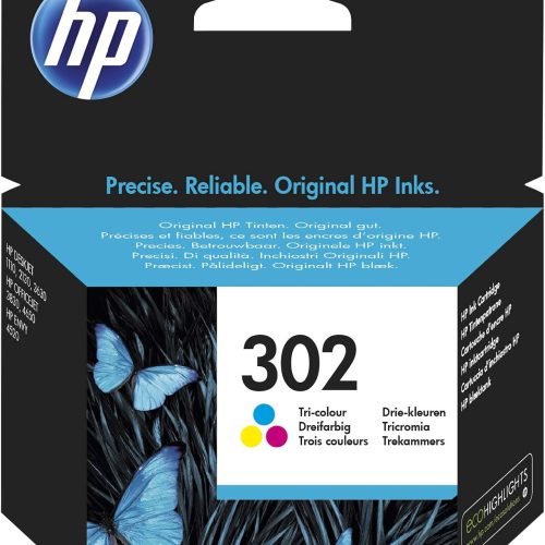 Cartouche d'encre HP 302 trois couleurs