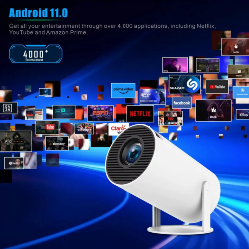 HY300 Ultra Pro / HY300+ – Mini Vidéoprojecteur Portable 4K Wi-Fi 6 pour Cinéma Maison – Image 5