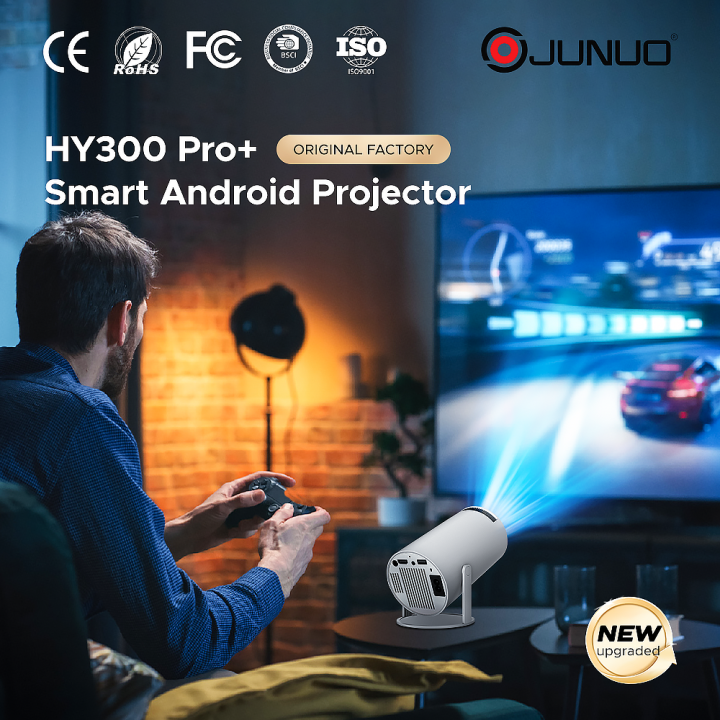 HY300 Ultra Pro / HY300+ – Mini Vidéoprojecteur Portable 4K Wi-Fi 6 pour Cinéma Maison – Image 9