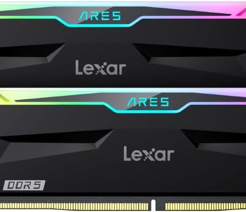 Mémoire de bureau Lexar 32 Go (2 x 16 Go) ARES RGB DDR5 RAM 6 000 MT/s