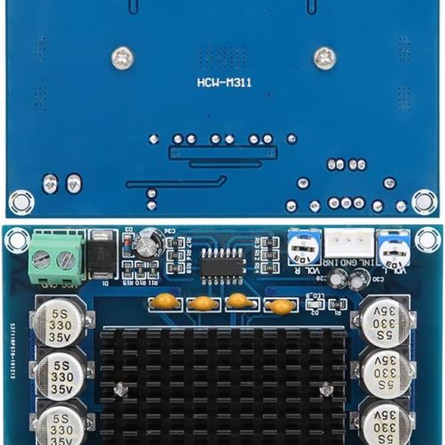 Carte d'amplificateur de puissance 120 W x 2 TPA3116D2 Matériau en fibre de verre Faible bruit – Image 8