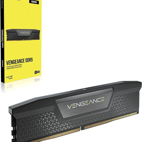 Mémoire RAM CORSAIR VENGEANCE DDR5 64 Go (2 x 32 Go) 5 200 MHz CL40-40-40-77 1,25 V Intel XMP pour ordinateur de bureau - Noir (CMK64GX5M2B5200C40) – Image 5