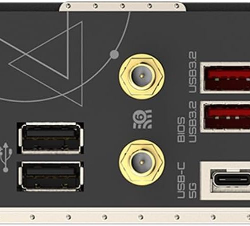 Carte mère GIGABYTE B650 Eagle AX AM5 LGA 1718 AMD B650 ATX, DDR5 Triple M.2, PCIe 5.0, USB 3.2 Gen2x2 Type-C, AMD Wi-Fi 6E, Realtek GbE LAN – Image 5