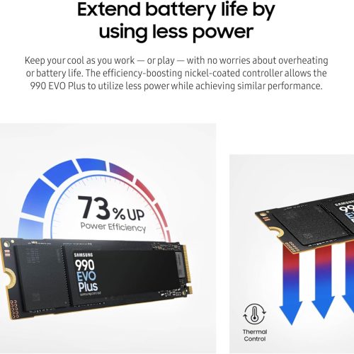 SAMSUNG 990 EVO Plus SSD 1 To, PCIe Gen 4x4, Gen 5x2 M.2 2280 – Image 6