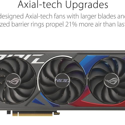 Alternative view of Carte graphique de jeu ASUS ROG Strix GeForce RTX™ 4060 OC Edition
