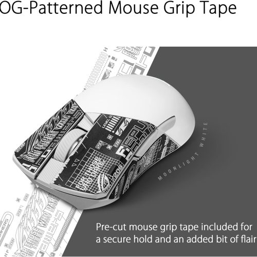 Souris de jeu sans fil ASUS ROG Gladius III, 36 000 DPI, 6 boutons - Blanc – Image 8