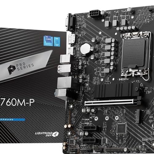 Processeur Intel Core i5-12400F + carte mère MSI PRO B760M-P DDR4 ProSeries – Image 6