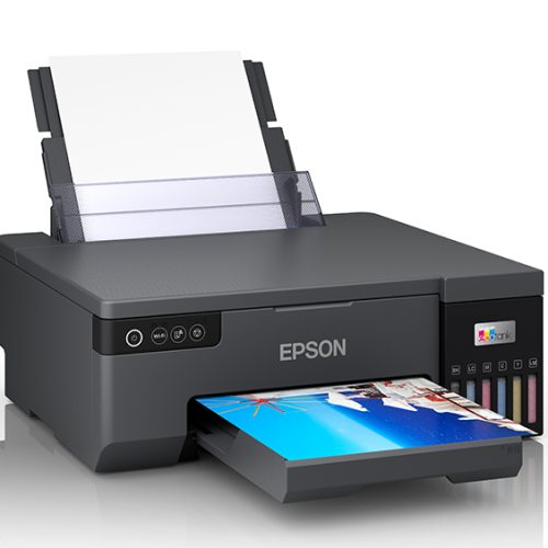 Alternative view of Imprimantes à jet d'encre couleur sans fil Epson Eco Tank L8050, multicolores