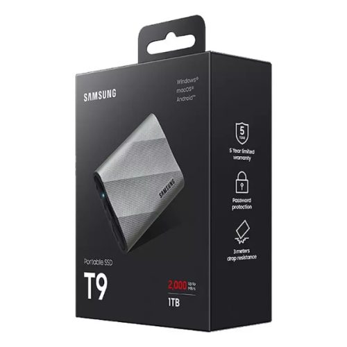 SAMSUNG DISQUE DUR SSD EXTERNE 1TB PORTABLE SSD T9 2000MB/S – Image 6