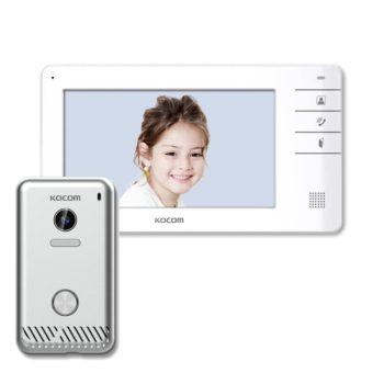KOCOM VIDEOPHONE SYSTEM 7" KCV-S701EB + KC-S81M