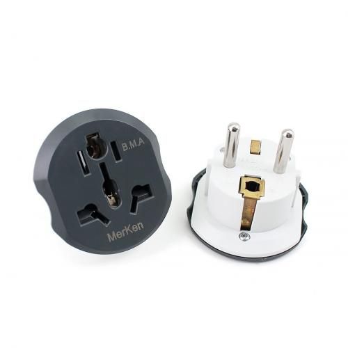 Adaptateur Prise USA vers Europe – Convertisseur de Fiche US vers Prise EU Merken 150V