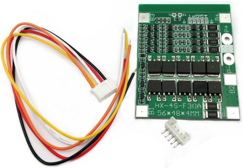 FainWan batteries BMS 4S 30 A 14,8 V Li-ion Lithium 18650 avec carte de protection PCB et circuits intégrés d'équilibrage – Image 3