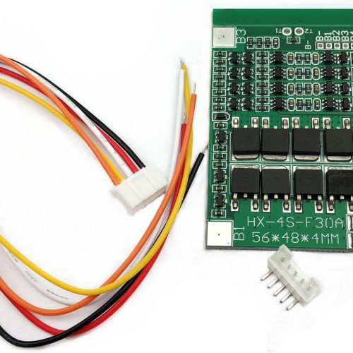 FainWan batteries BMS 4S 30 A 14,8 V Li-ion Lithium 18650 avec carte de protection PCB et circuits intégrés d'équilibrage – Image 3