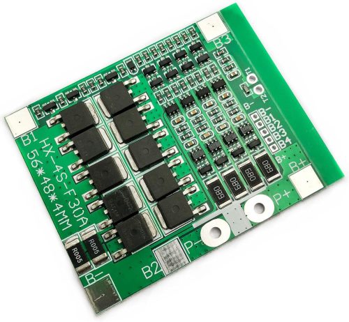 FainWan batteries BMS 4S 30 A 14,8 V Li-ion Lithium 18650 avec carte de protection PCB et circuits intégrés d'équilibrage – Image 4