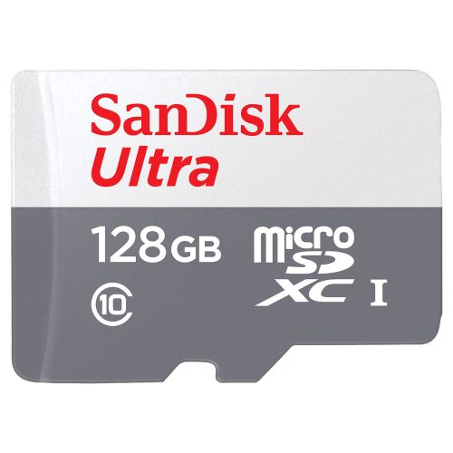SANDISK CARTE MEMOIRE MICRO SD 128GB ULTRA MICROSDXC UHS-I CARD
