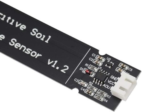 capteurs d'humidité du sol analogiques capacitifs 3,3-5,5 V, résistants à la corrosion, pour arrosage de jardin, DIY, pour Arduino et Raspberry Pi – Image 4