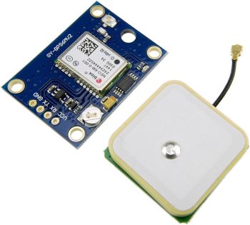 Module de contrôleur de vol GPS HiLetgo GY-NEO6MV2 NEO-6M 3 V-5 V avec antenne céramique ultra-puissante pour Arduino EEPROM APM 2.5