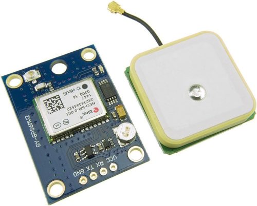 Module de contrôleur de vol GPS HiLetgo GY-NEO6MV2 NEO-6M 3 V-5 V avec antenne céramique ultra-puissante pour Arduino EEPROM APM 2.5 – Image 5